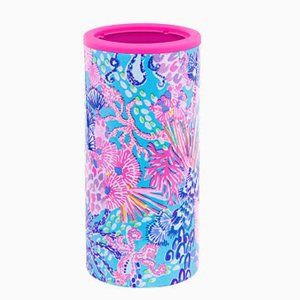 Lilly Pulitzer - Stainless Steel Skinny Can Holder - Multi Splendor In The Sand